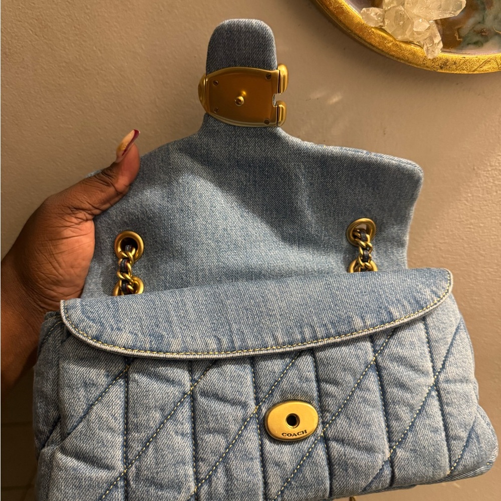 Coach Tabby 26 Denim - Picture 6 of 8